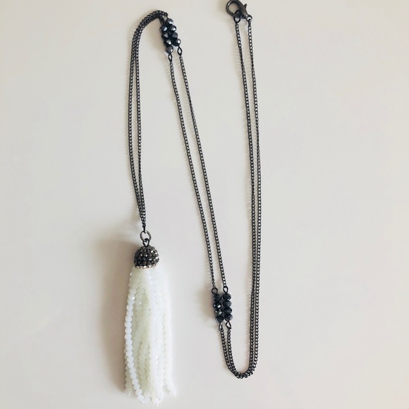 BOHO | Handmade Crystal Tassel Necklaces - Picture 5 of 7
